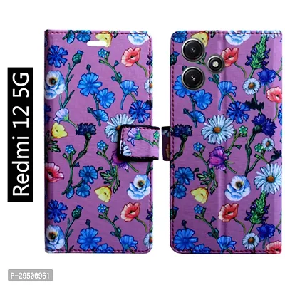 Toklot Flip Cover for Redmi 12 5G