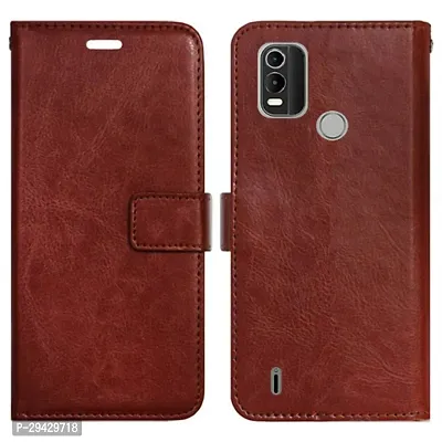 Stylish  Flip Cover for Nokia C21 Plus