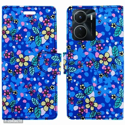 Stylish  Flip Cover for Vivo Y16 4G