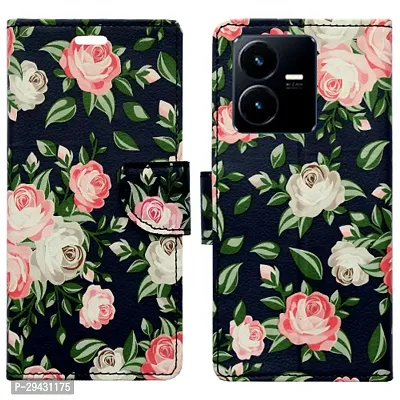 Stylish  Flip Cover for Vivo Y22