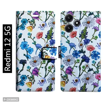 Toklot Flip Cover for Redmi 12 5G