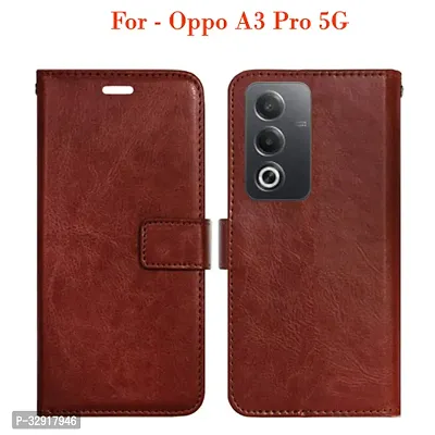 Toklot Flip Cover For Oppo A3 Pro 5G-thumb0