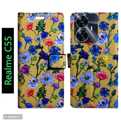 Toklot Flip Cover for Realme C55