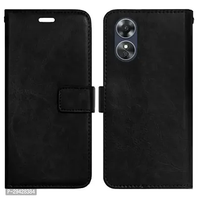 Stylish  Flip Cover for Oppo A17-thumb0