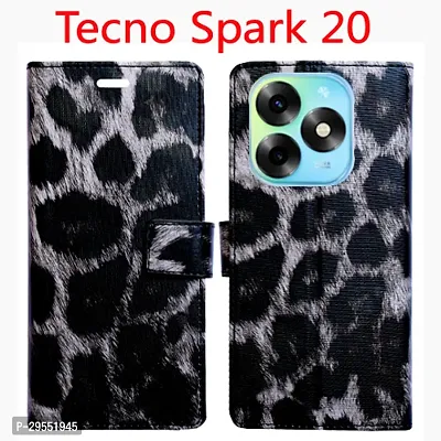 Toklot Flip Cover for Tecno Spark 20