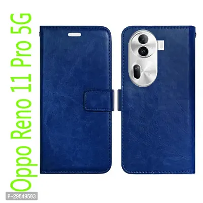 Toklot Flip Cover for Oppo Reno 11 Pro 5G