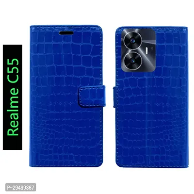 Toklot Flip Cover for Realme C55-thumb0