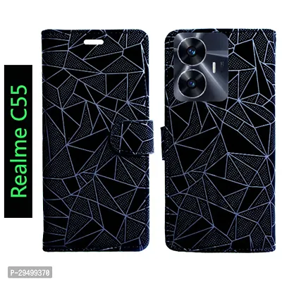 Toklot Flip Cover for Realme C55