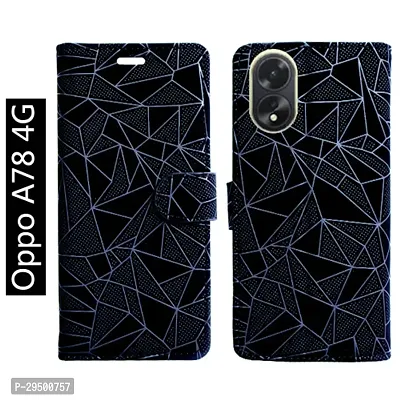 Toklot Flip Cover for Oppo A78 4G