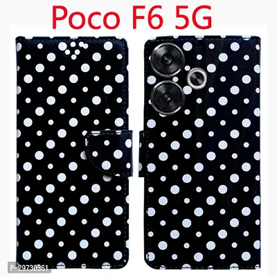 Stylish Flip Cover for Poco F6 5G