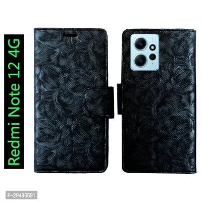 Toklot Flip Cover for Redmi Note 12 4G