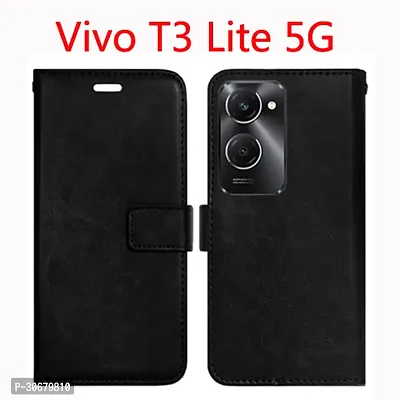 Toklot Flip Cover for Vivo T3 Lite 5G