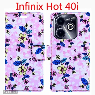 Toklot Flip Cover for Infinix Hot 40i-thumb0