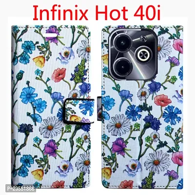 Toklot Flip Cover for Infinix Hot 40i-thumb0