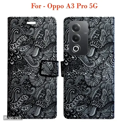 Toklot Flip Cover For Oppo A3 Pro 5G-thumb0