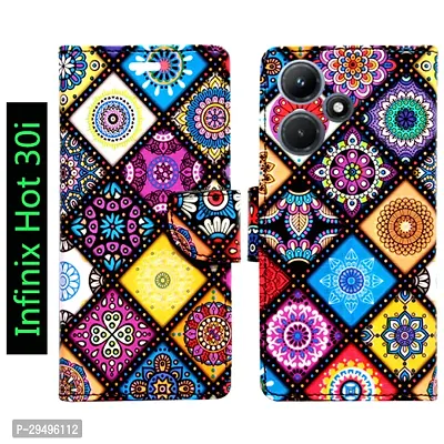 Toklot Flip Cover for  Infinix Hot 30i