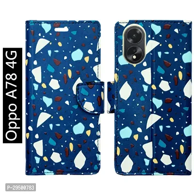 Toklot Flip Cover for Oppo A78 4G