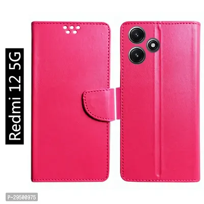 Toklot Flip Cover for Redmi 12 5G