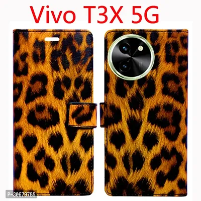 Toklot Flip Cover for Vivo T3X 5G-thumb0