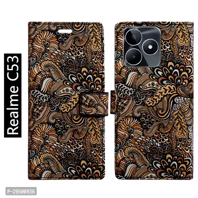 Toklot Flip Cover for Realme C53