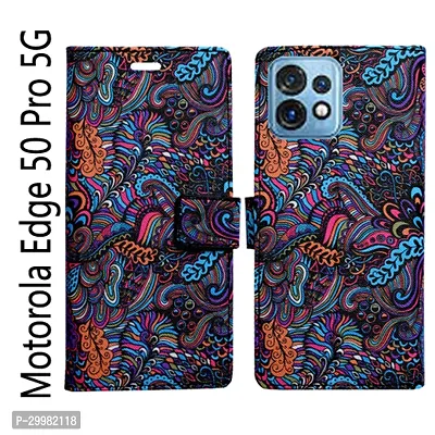 Tokot Flip Cover for Motorola Edge 50 Pro 5G-thumb0