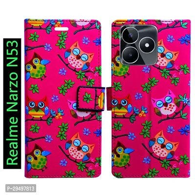 Realgo Flip Cover for Realme Narzo N53-thumb0