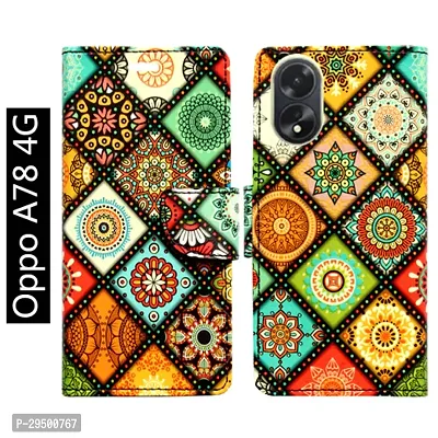 Toklot Flip Cover for Oppo A78 4G