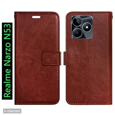 Realgo Flip Cover for Realme Narzo N53