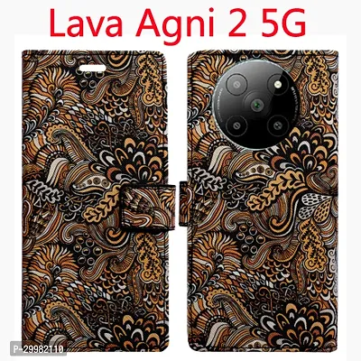 Tokot Flip Cover for Lava Agni 2 5G