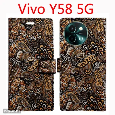 Toklot Flip Cover for Vivo Y58 5G