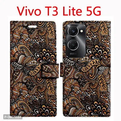 Toklot Flip Cover for Vivo T3 Lite 5G