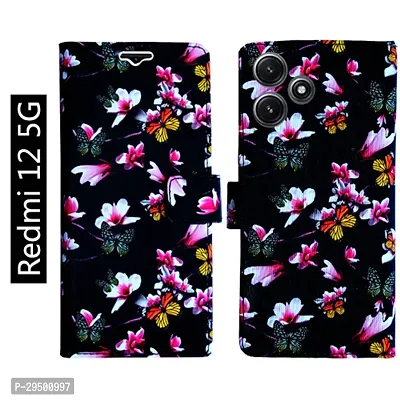 Toklot Flip Cover for Redmi 12 5G