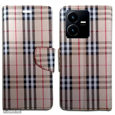 Stylish  Flip Cover for Vivo Y22-thumb0