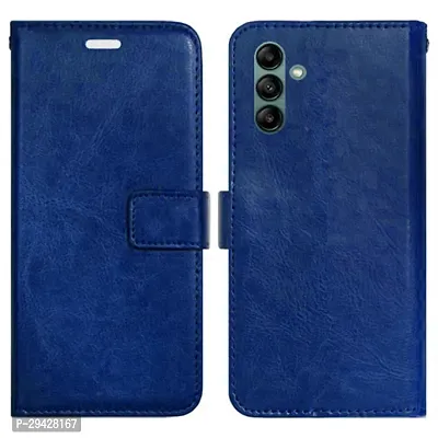 Stylish Flip Cover For Samsung Galaxy A04S-thumb0