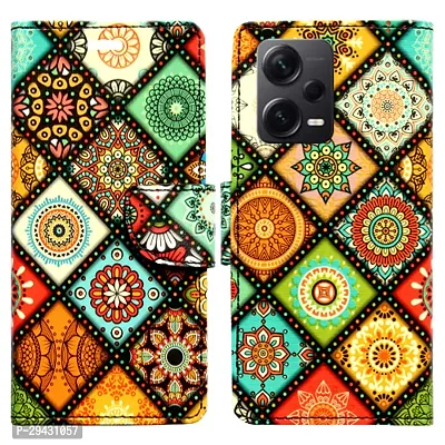 Stylish Flip Cover For Redmi Note 12 Pro Plus 5G