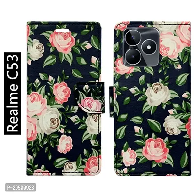 Toklot Flip Cover for Realme C53