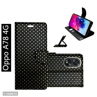 Toklot Flip Cover for Oppo A78 4G