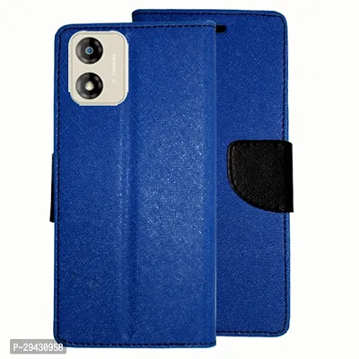 Stylish Flip Cover For Motorola Moto E13