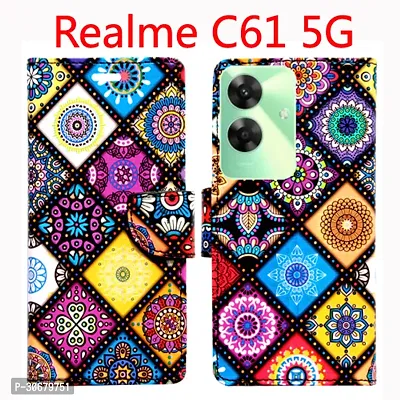 Toklot Flip Cover for Realme C61 5G