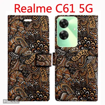 Toklot Flip Cover for Realme C61 5G