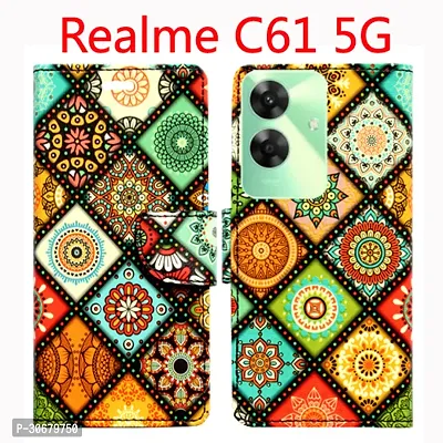 Toklot Flip Cover for Realme C61 5G