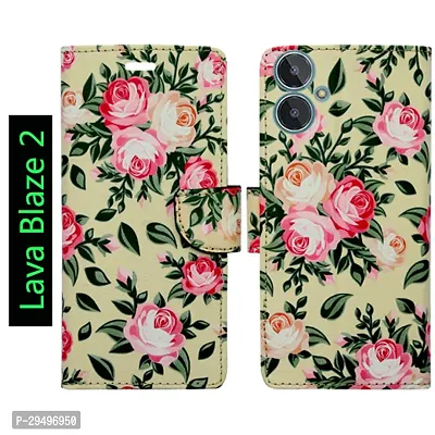 Toklot Flip Cover for Lava Blaze 2-thumb0