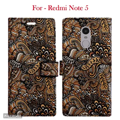 Trendy Mobile Flip Cover For Mi Redmi Note 5