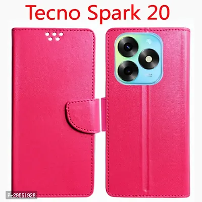 Toklot Flip Cover for Tecno Spark 20-thumb0