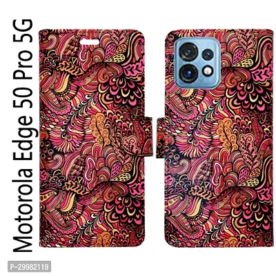 Tokot Flip Cover for Motorola Edge 50 Pro 5G-thumb0