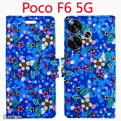 Stylish Flip Cover for Poco F6 5G-thumb0