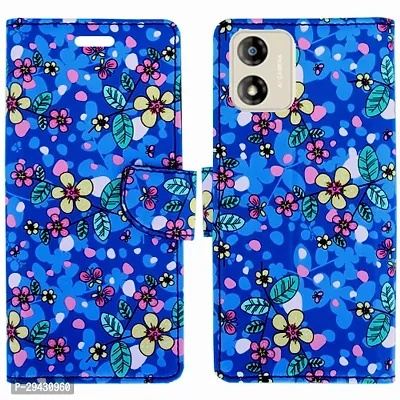 Stylish Flip Cover For Motorola Moto E13