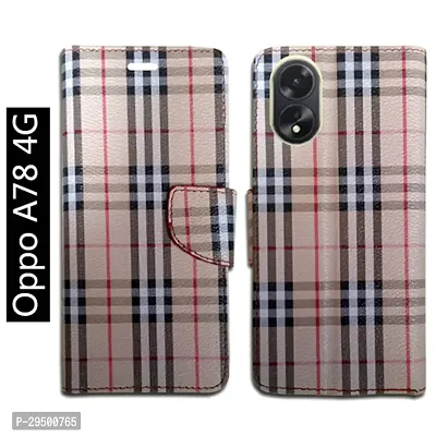 Toklot Flip Cover for Oppo A78 4G