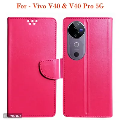 Stylish Flip Cover for V40 Pro 5G-thumb0