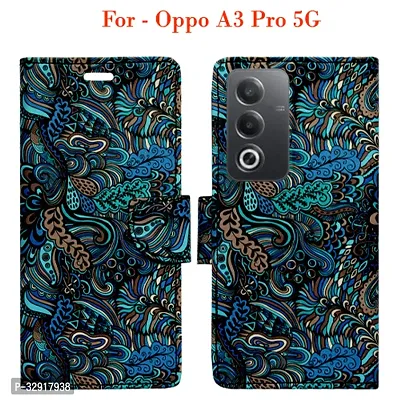 Toklot Flip Cover For Oppo A3 Pro 5G